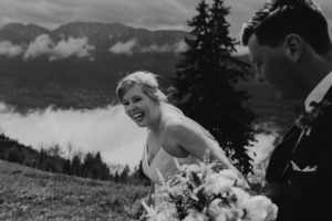 Mariage à la montagne, elopement à la montagne, cérémonie laïque à la montagne